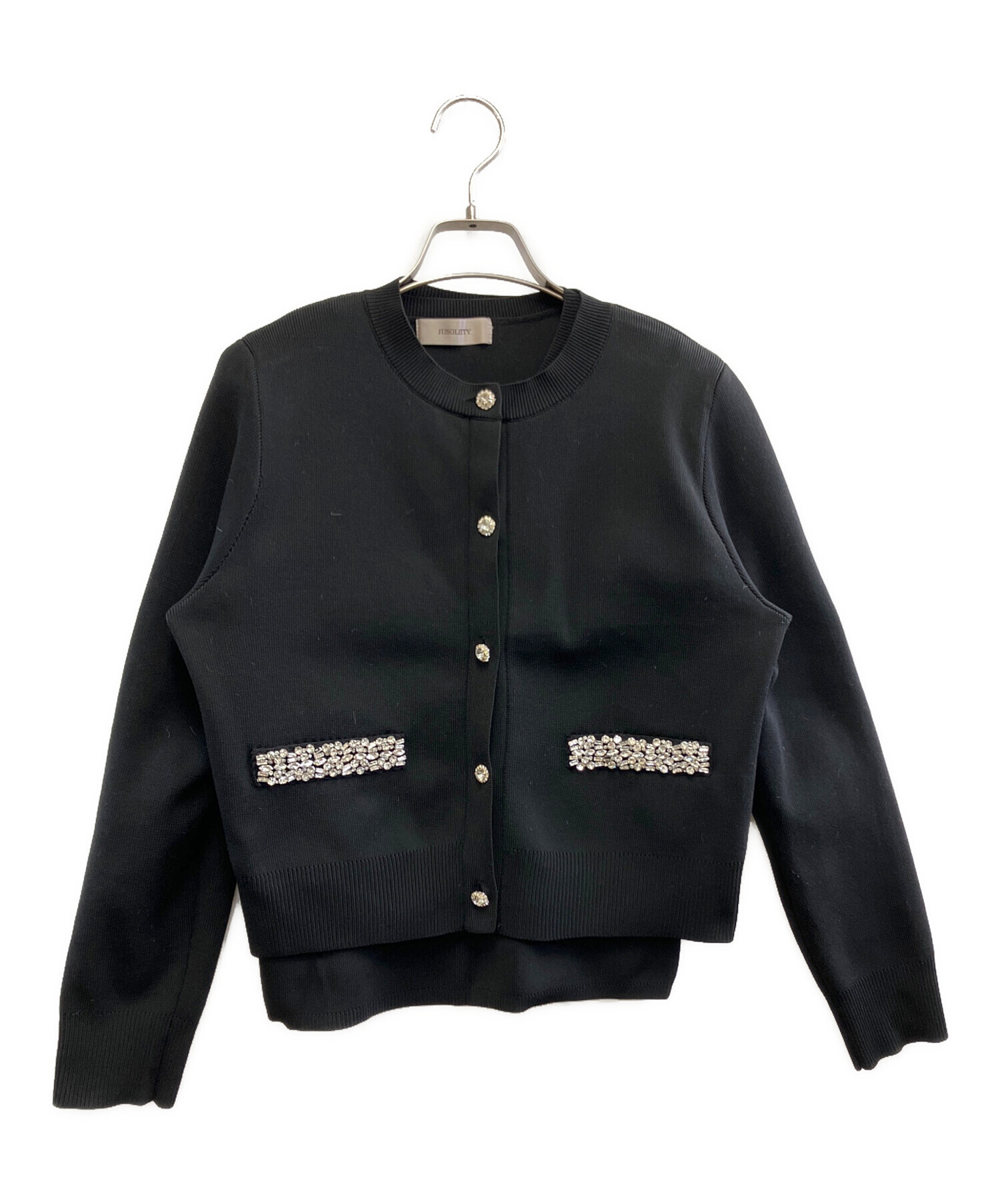 新品未使用　jusglitty  ジャスグリッティー　春カーディガン 中古・古着通販】JUSGLITTY (ジャスグリッティー) 薄手カーディガン