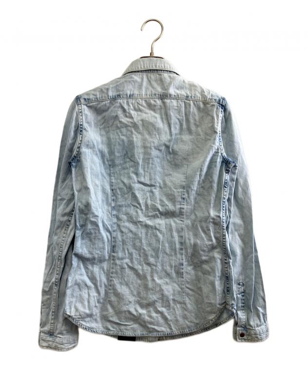 中古・古着通販】JIL SANDER (ジルサンダー) デニムシャツ インディゴ
