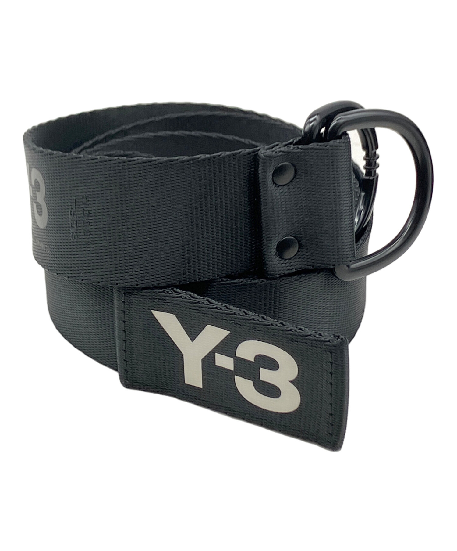 Y-3 ワイスリー ブラックロゴベルト FH9339 L 【公式通販】