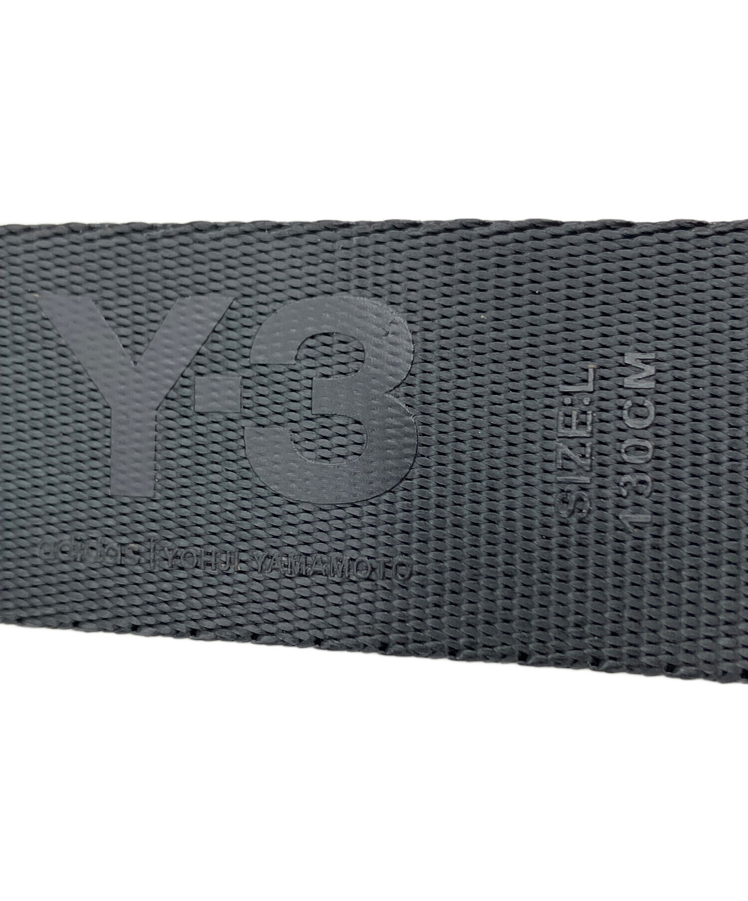 ワイスリー　ベルト　中古品 Y-3 - 【中古品】Y-3 ロゴベルトの通販 by Michael's shop｜ワイスリー
