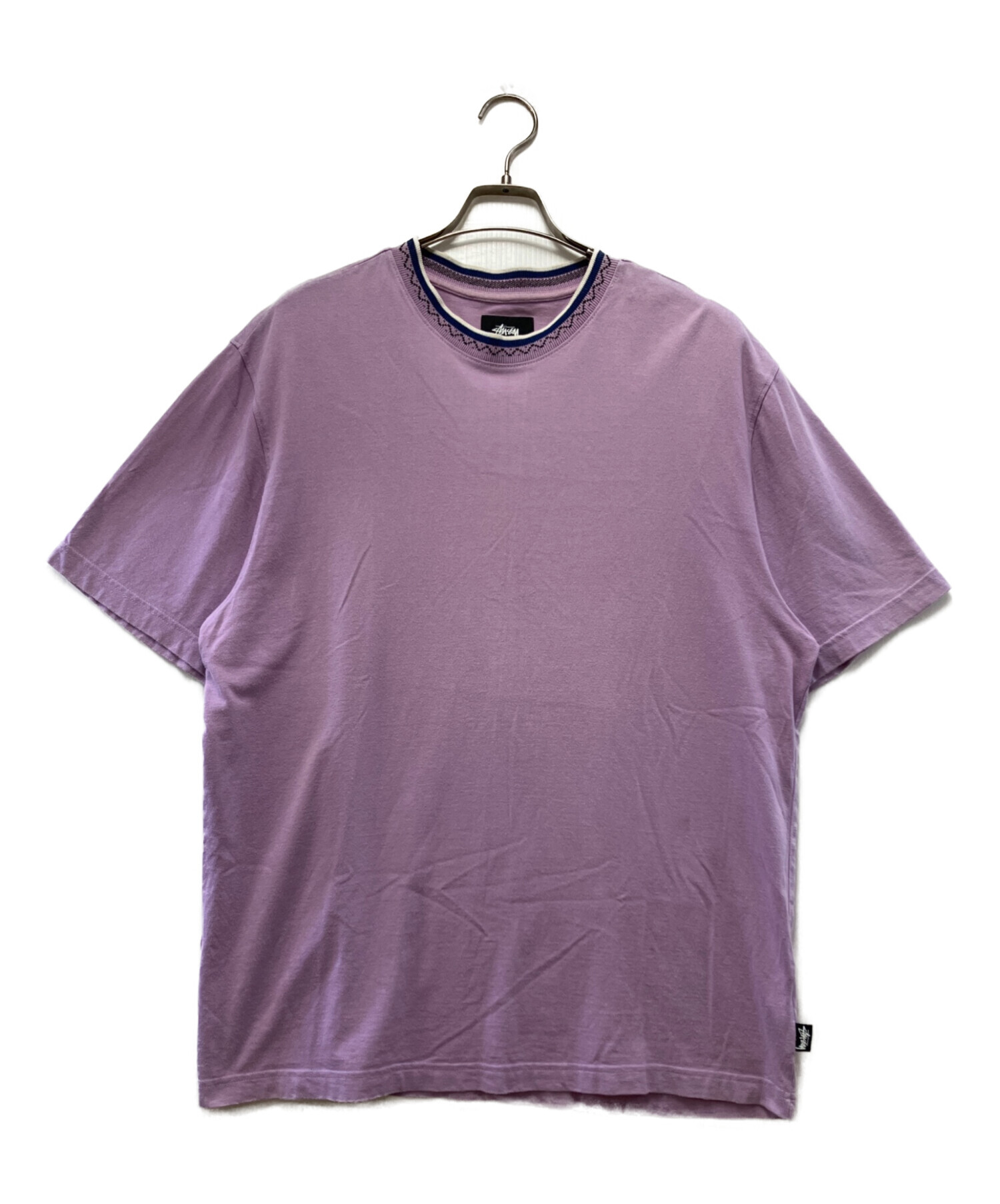 中古・古着通販】stussy (ステューシー) 半袖カットソー パープル