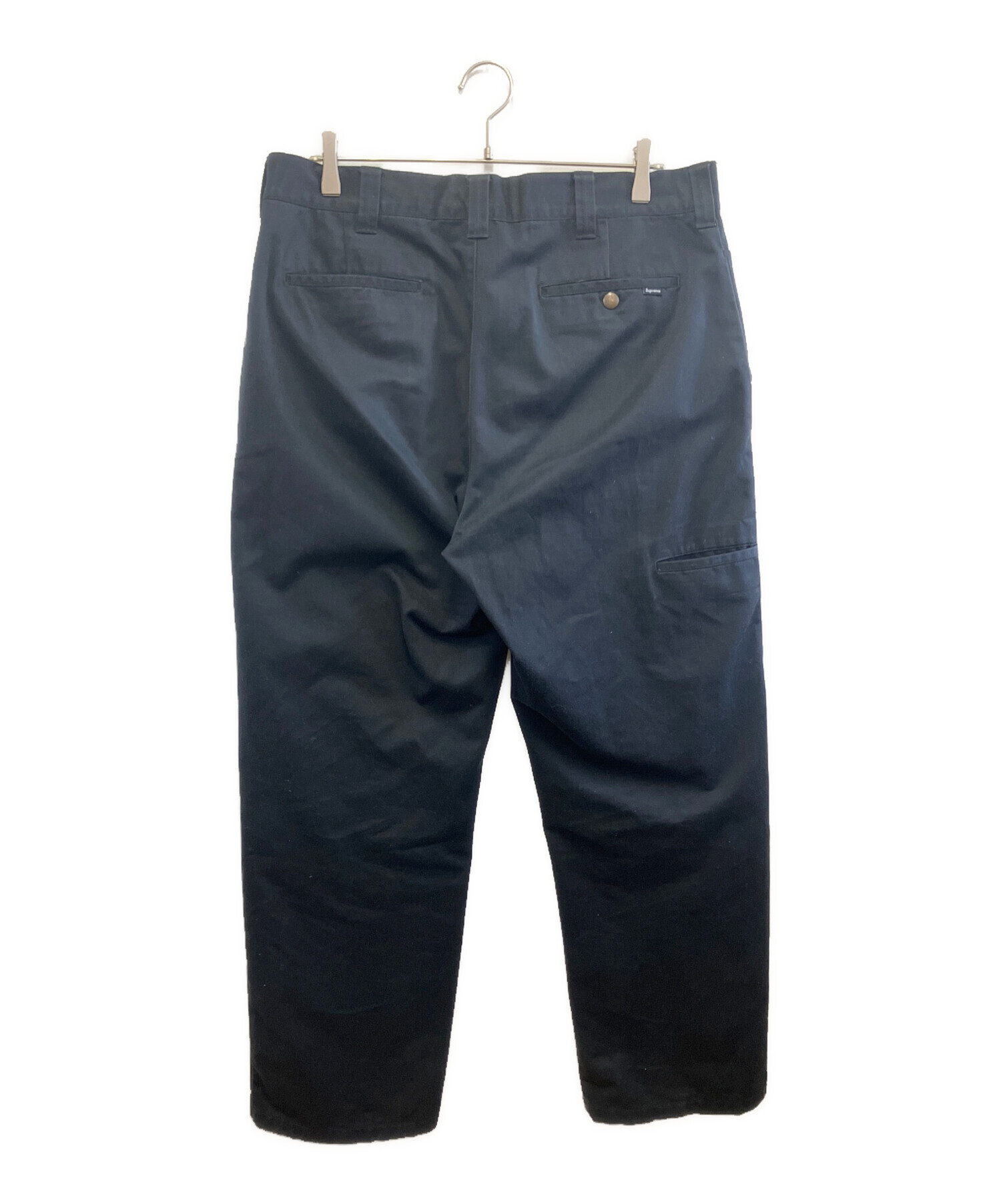 中古・古着通販】Supreme (シュプリーム) チノパン ブラック サイズ:34