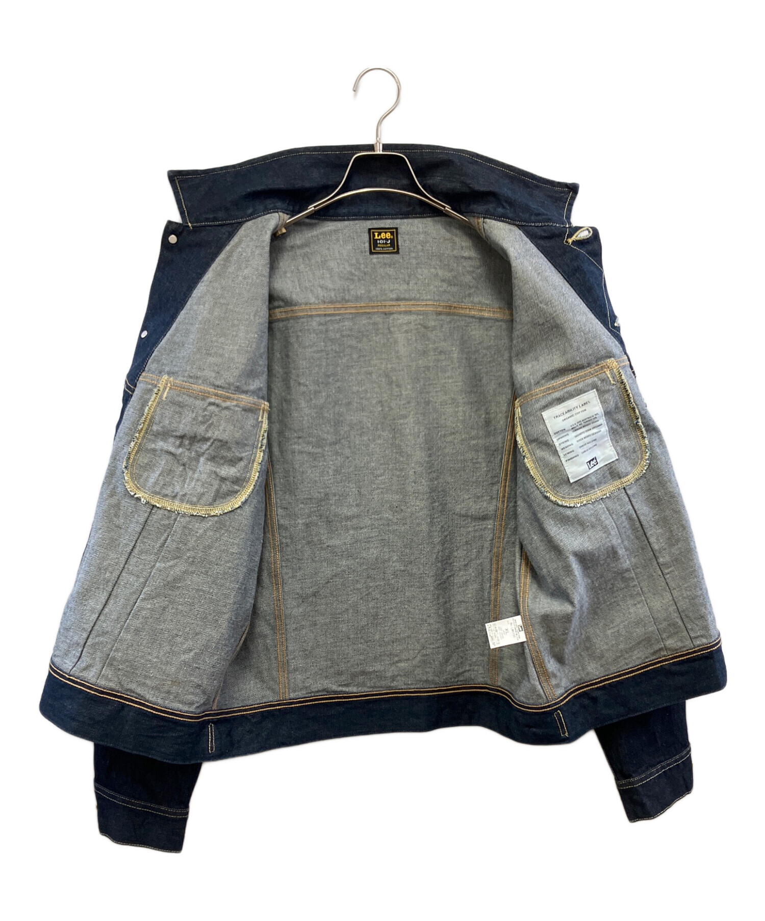 中古・古着通販】LEE (リー) デニムジャケット インディゴ サイズ:XL