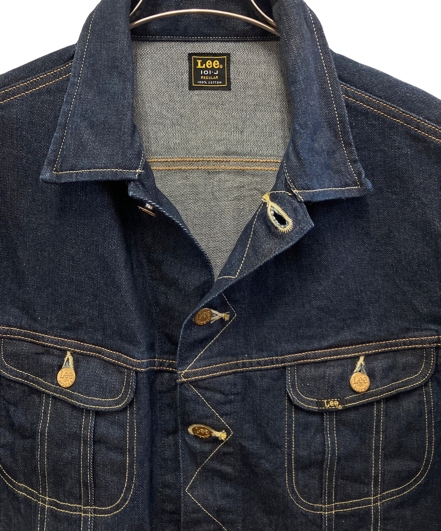 中古・古着通販】LEE (リー) デニムジャケット インディゴ サイズ:XL