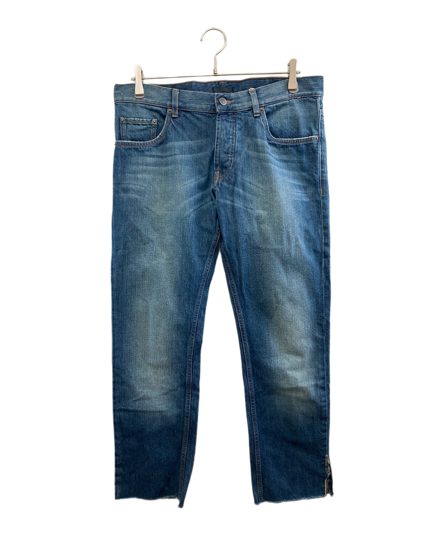 中古・古着通販】PRADA (プラダ) デニムパンツ インディゴ サイズ:32