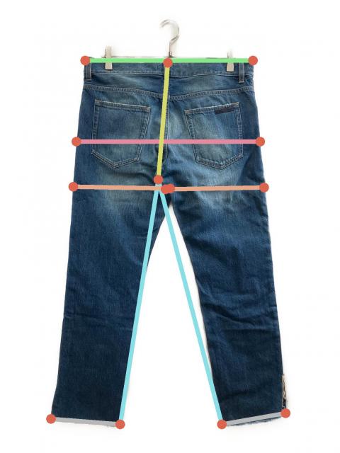 中古・古着通販】PRADA (プラダ) デニムパンツ インディゴ サイズ:32