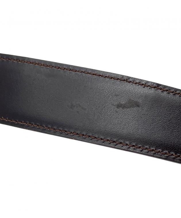 中古・古着通販】GUCCI (グッチ) インターロッキングレザーベルト