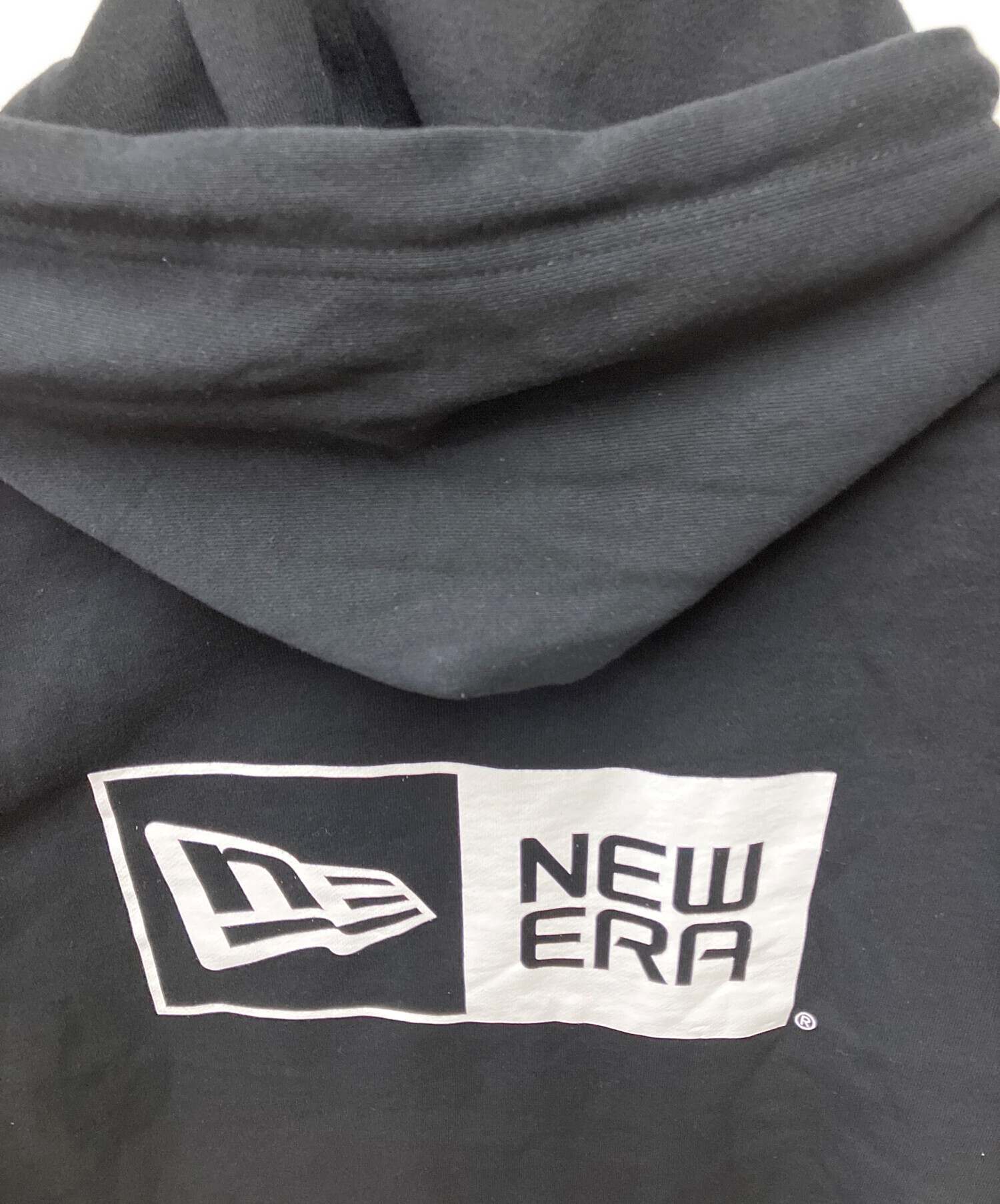 中古・古着通販】New Era (ニューエラ) パーカー ブラック サイズ:L 未 