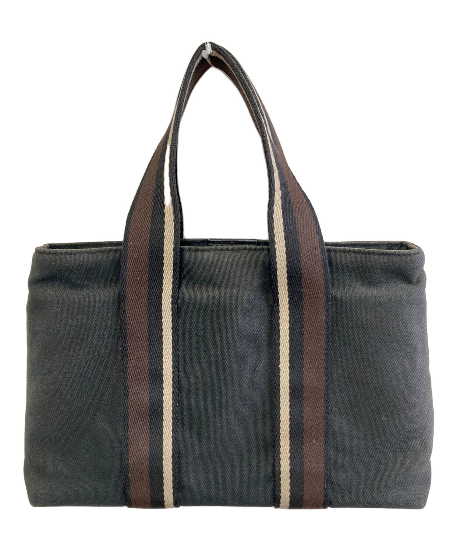 美品 エルメス　トートバッグ 中古・古着通販】HERMES (エルメス) トートバッグ ブラック｜ブランド
