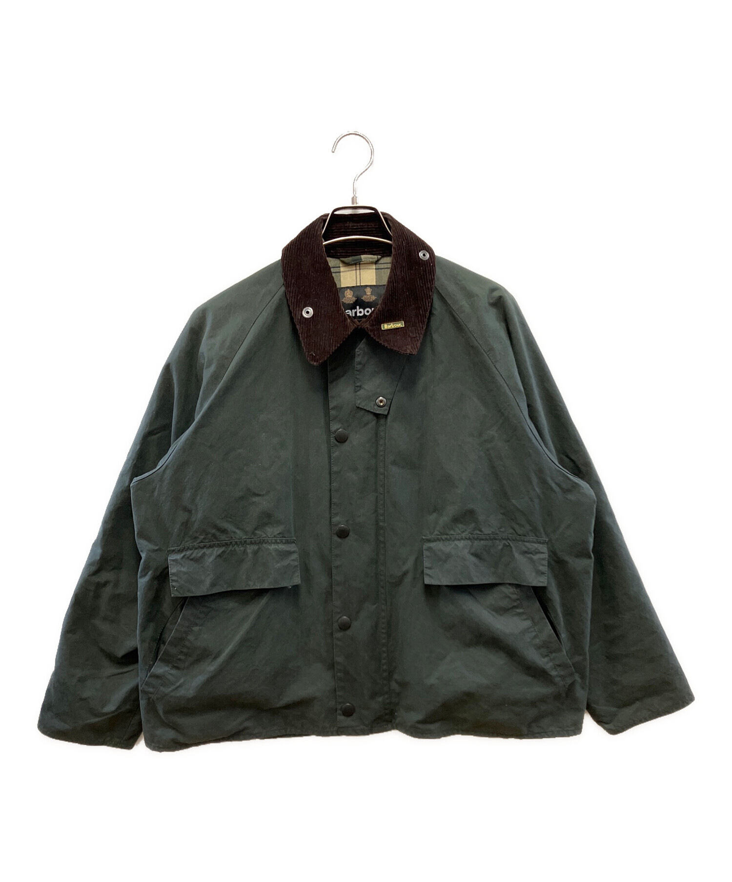 Barbour オリーブグリーンジャケット サイズ42 中古・古着通販】Barbour (バブアー) オイルドジャケット ブラウン
