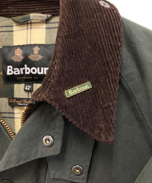 Barbour オリーブグリーンジャケット サイズ42 中古・古着通販】Barbour (バブアー) オイルドジャケット ブラウン