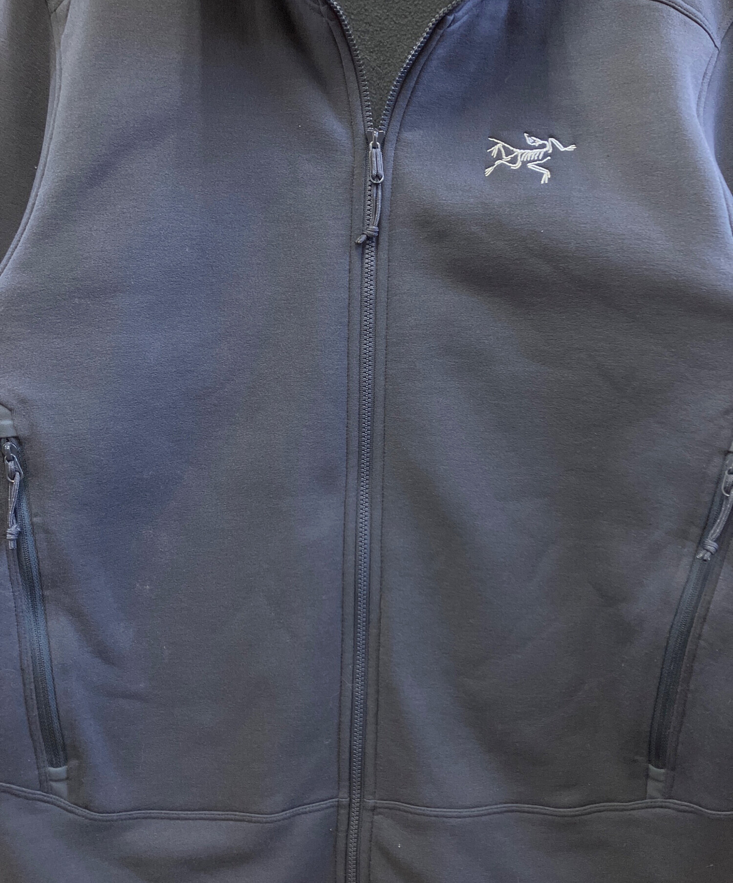中古・古着通販】ARC'TERYX (アークテリクス) ジップパーカー ネイビー