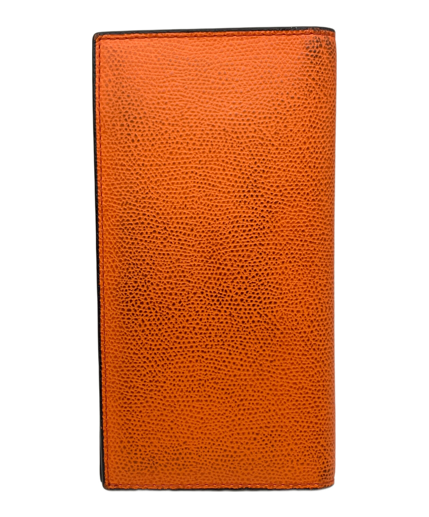 中古・古着通販】Valextra (ヴァレクストラ) 長財布 オレンジ
