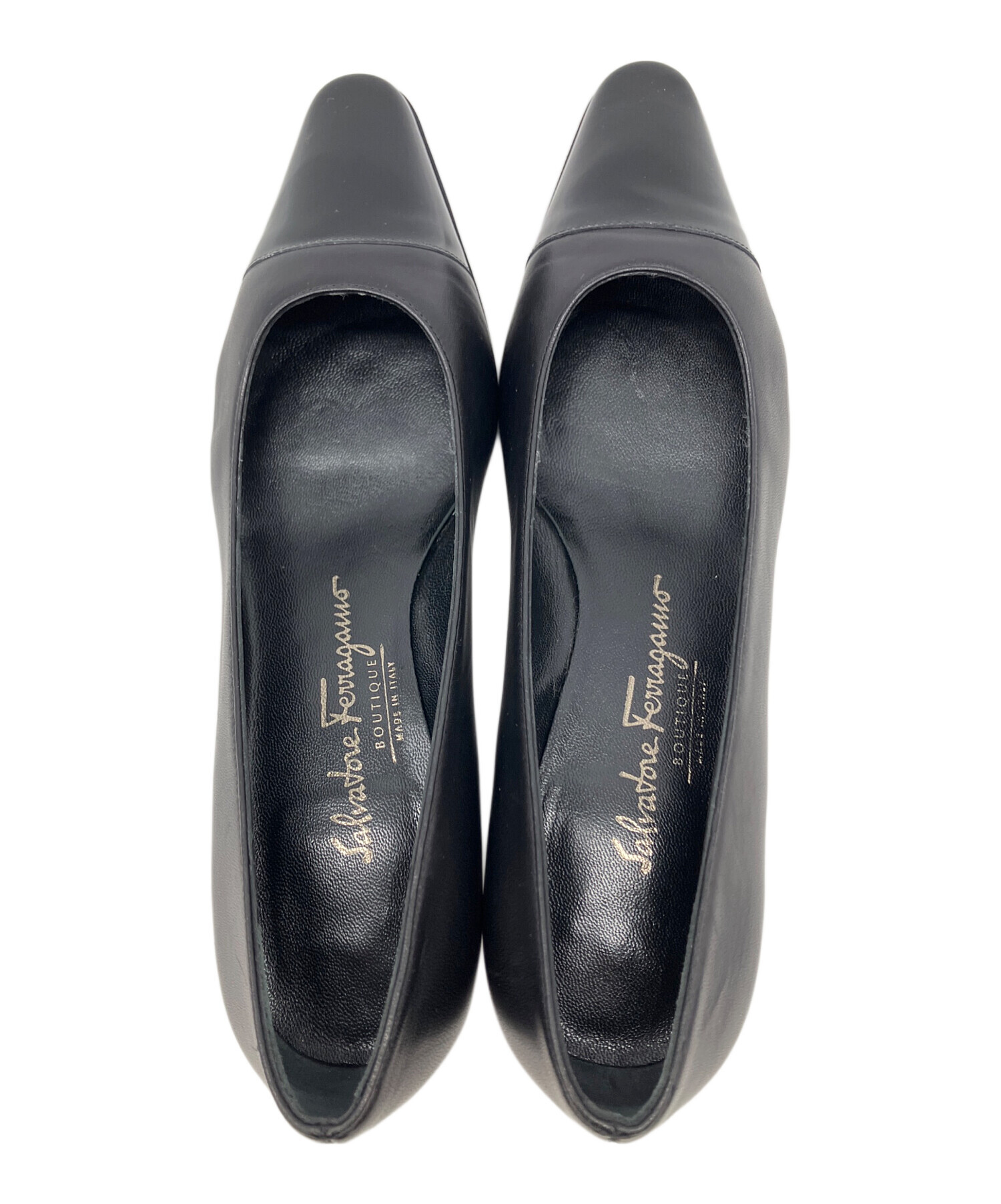 サルヴァトーレフェラガモ  パンプス ブラック  Salvatore Ferragamo  パンプス Salvatore Ferragamo(サルヴァトーレフェラガモ) パンプス ブラック