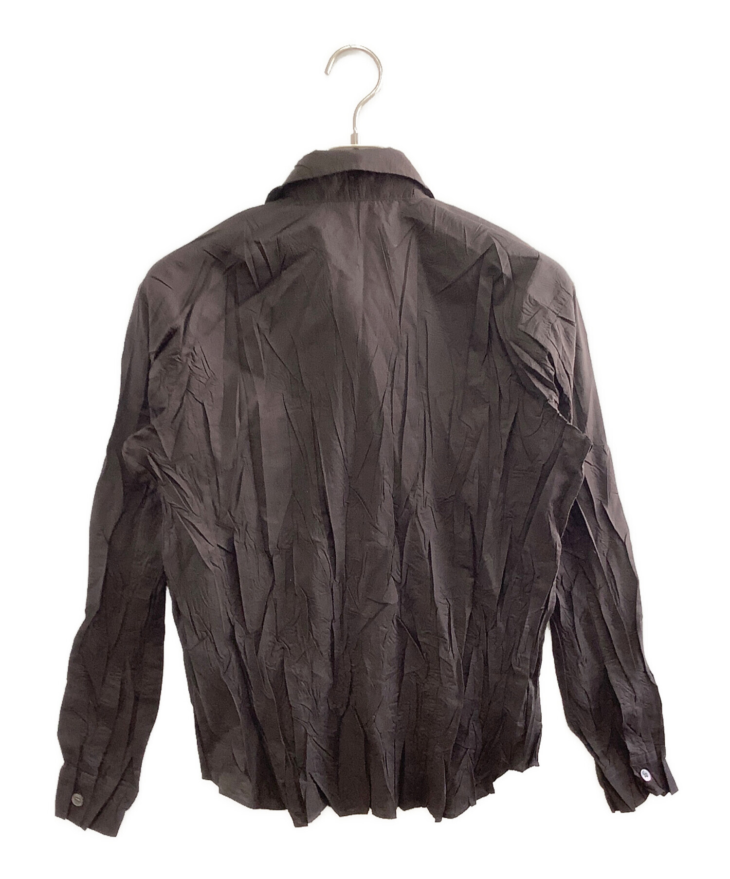 中古・古着通販】PLEATS PLEASE (プリーツプリーズ) 長袖シャツ カーキ 