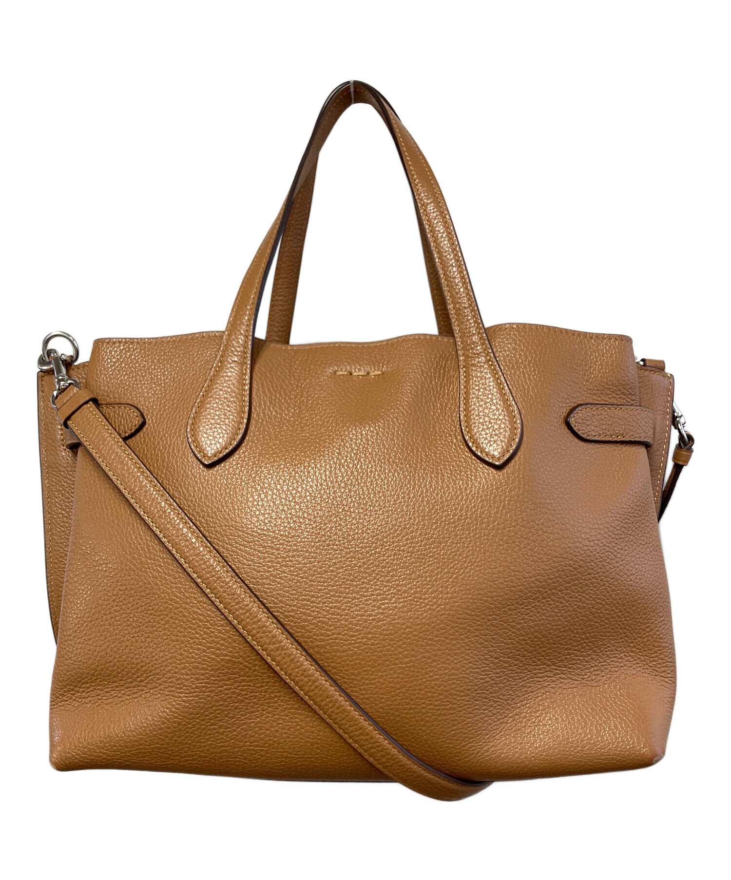 中古・古着通販】COACH (コーチ) 2WAYバッグ ブラウン｜ブランド・古着