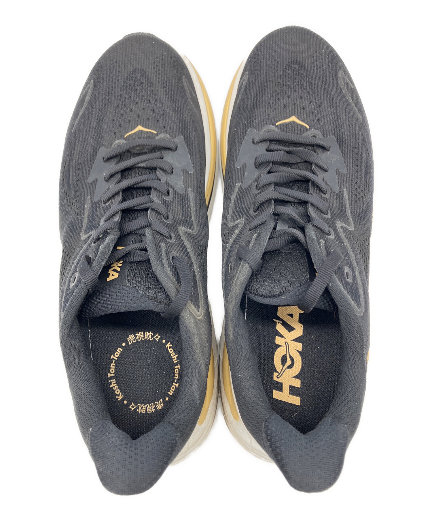 HOKA ホカ　スニーカー　美品　24.5センチ 中古・古着通販】HOKA (ホカ) ローカットスニーカー ブラック サイズ
