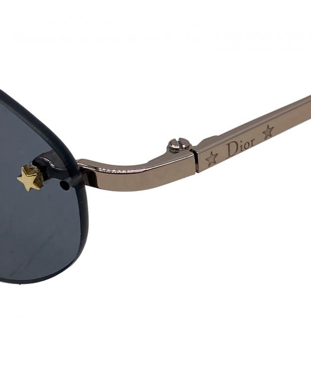 CHRISTIAN DIOR クリスチャンディオール サングラス 47 ラインストーン 34D メタル メタルレッド金具 美品 中古 4b010071 Christian Dior - CHRISTIAN DIOR クリスチャンディオール サングラス