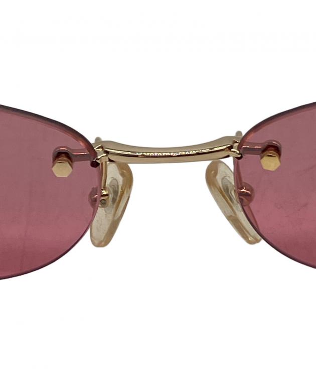♪値下げ！未使用 クリスチャンディオール   サングラス ピンク 正規品 中古・古着通販】Christian Dior (クリスチャン ディオール
