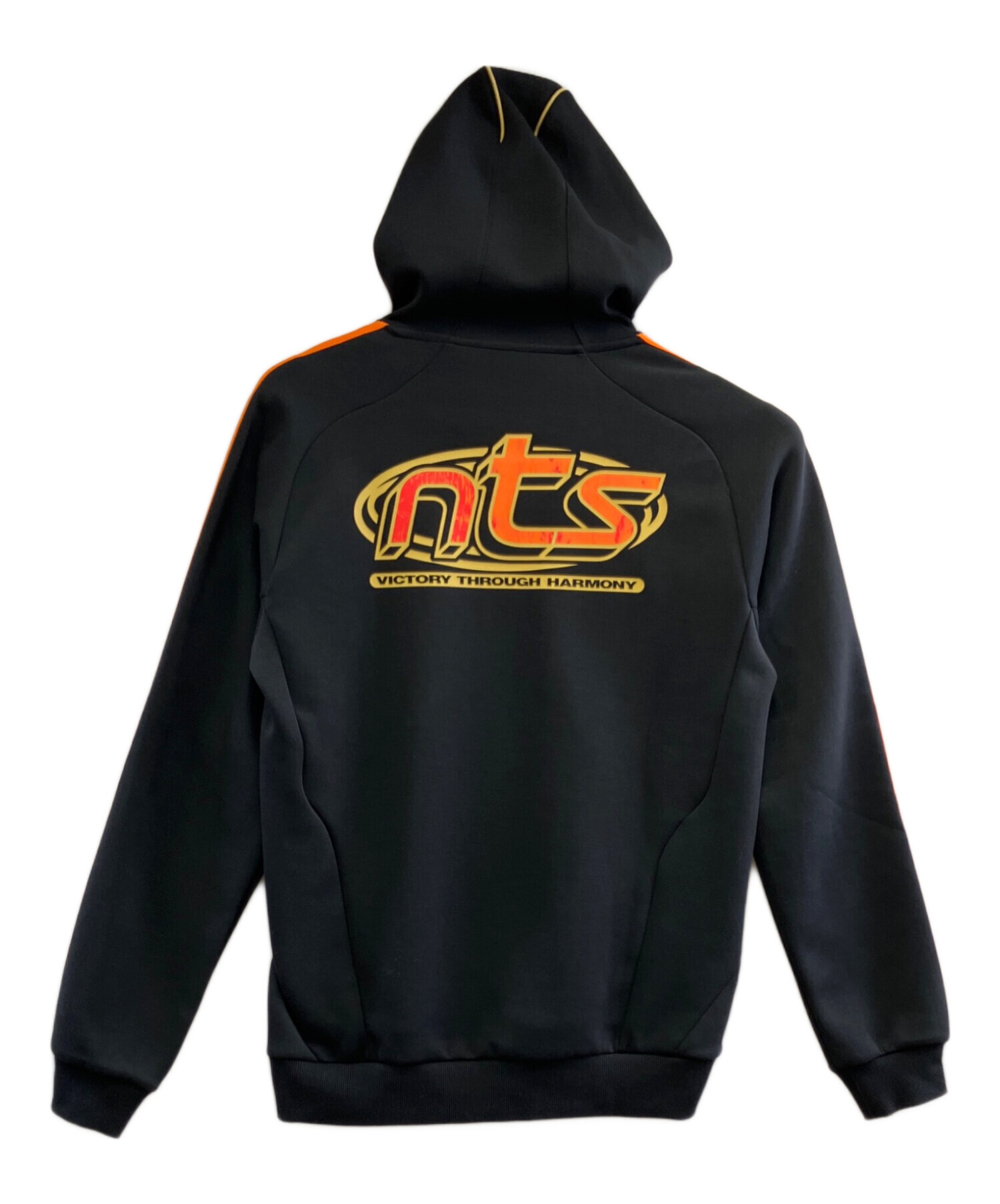 中古・古着通販】adidas (アディダス) プルオーバーパーカー ブラック