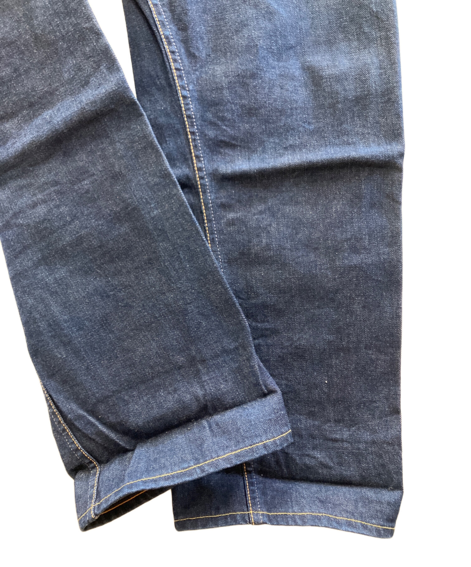 WAREHOUS E &C Oボタンフライ デニムパンツ インディゴ WAREHOUS E &C