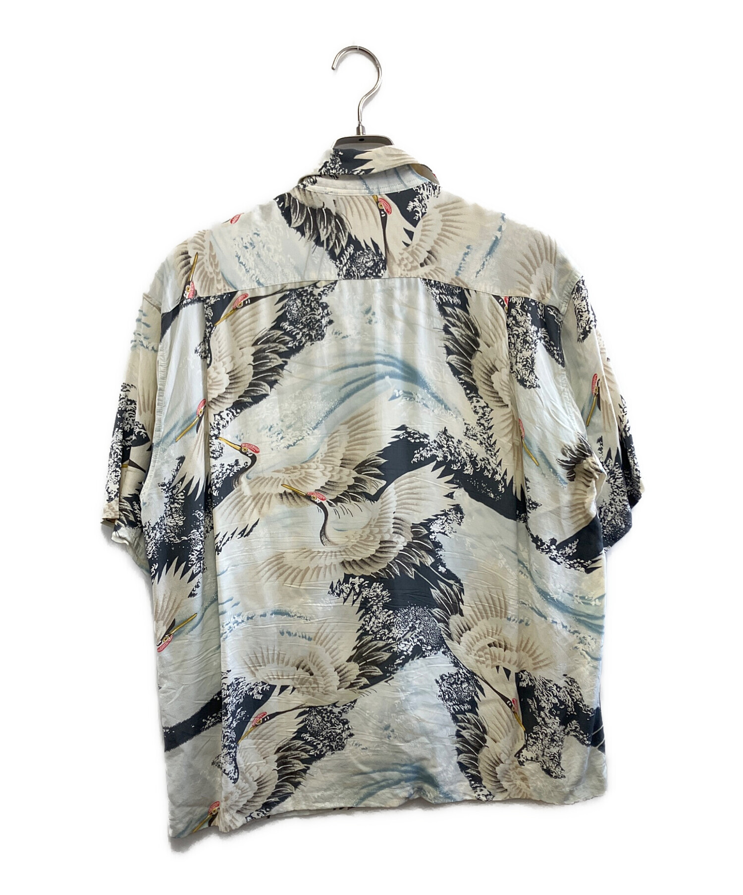 中古・古着通販】Sun Surf (サンサーフ) 半袖シャツ ホワイト サイズ:M 