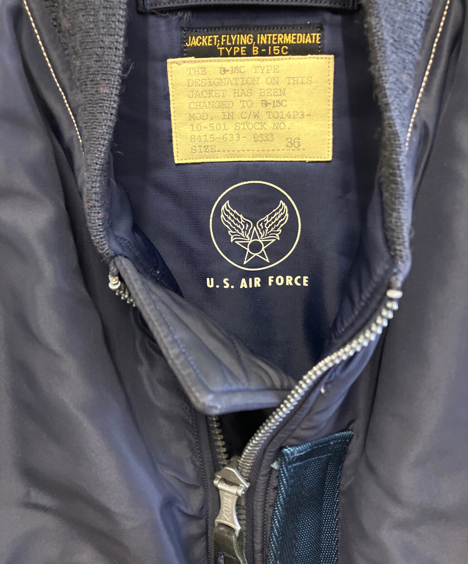 中古・古着通販】BUZZ RICKSON'S (バズリクソンズ) B-15Cフライト