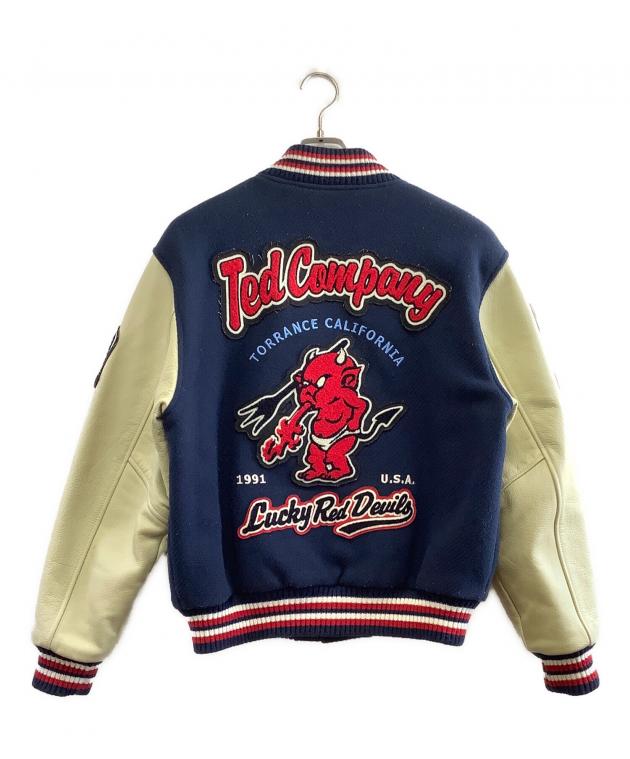 中古・古着通販】TEDMAN (テッドマン) スタジャン ネイビー サイズ:42