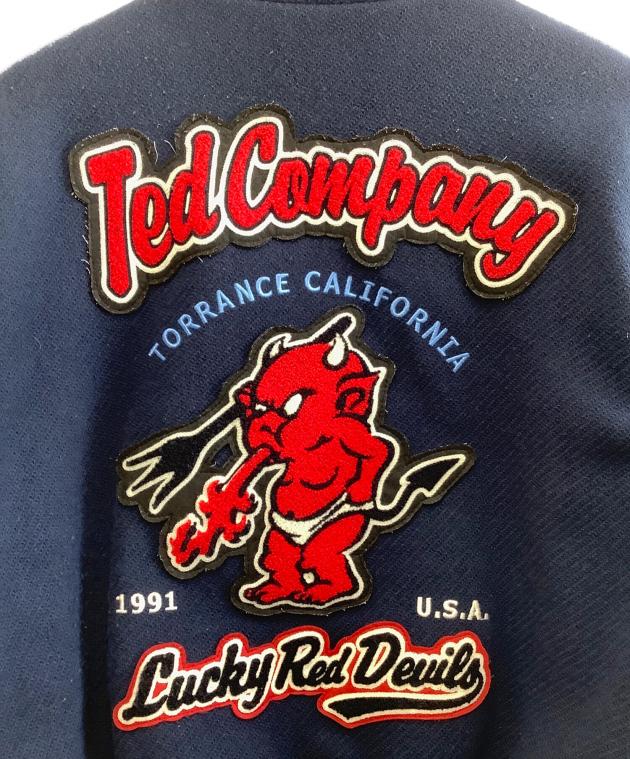 1983年製 米国ヴィンテージ 禁断の刻印「REDMEN」コレクターズピース 中古・古着通販】TEDMAN (テッドマン) スタジャン ネイビー サイズ:42