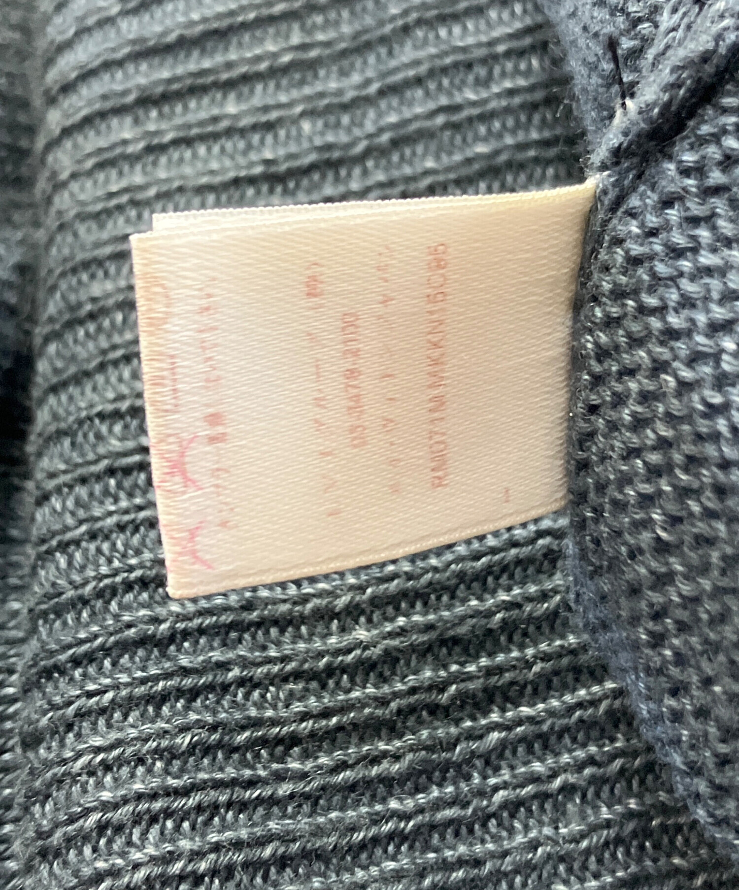 中古・古着通販】LOUIS VUITTON (ルイ ヴィトン) 薄手ニット ネイビー 