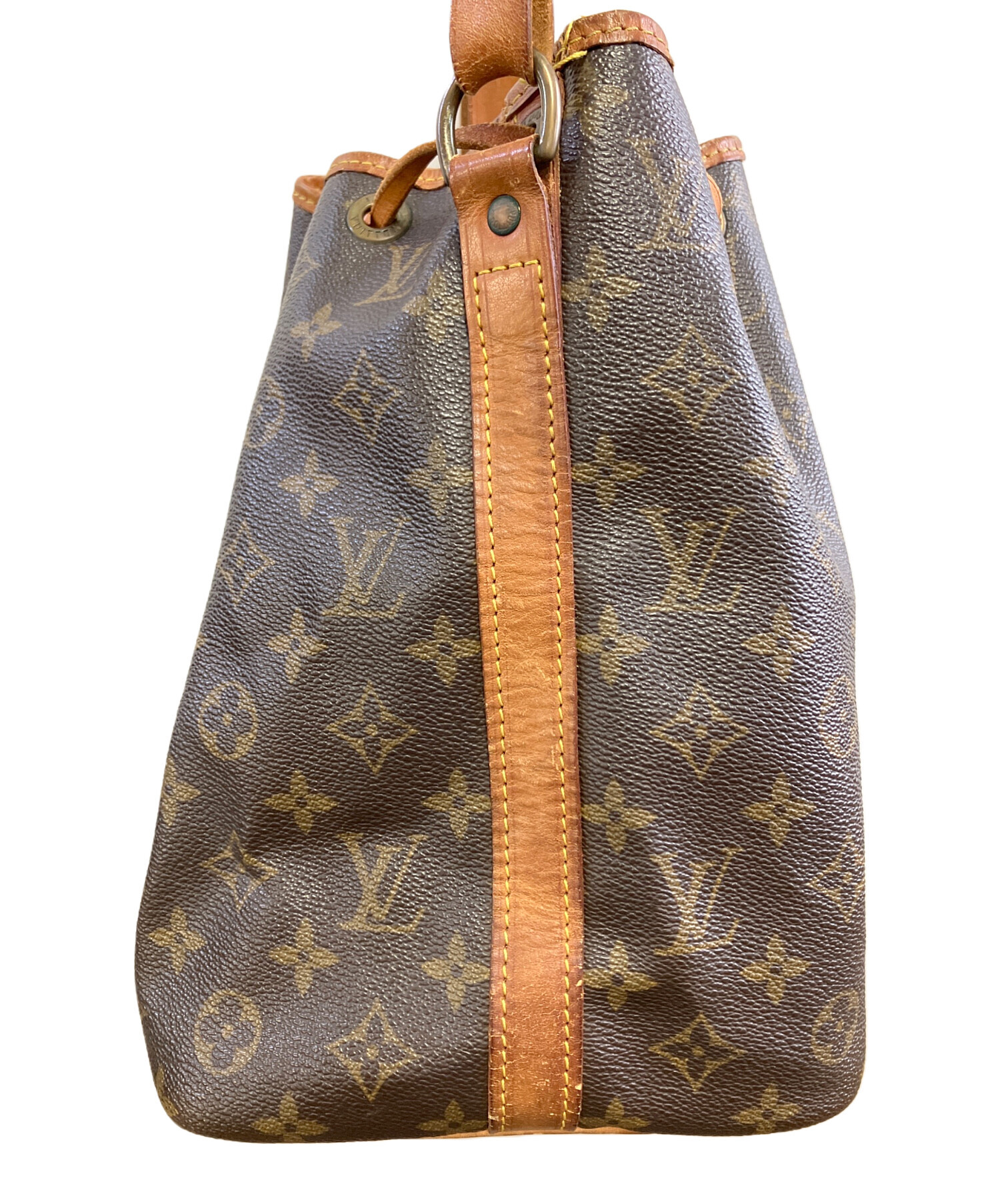 【廃盤レア】パリ本店購入vintageルイ ヴィトン モノグラム デミスープル 中古・古着通販】LOUIS VUITTON (ルイ ヴィトン) プチ・ノエ ブラウン