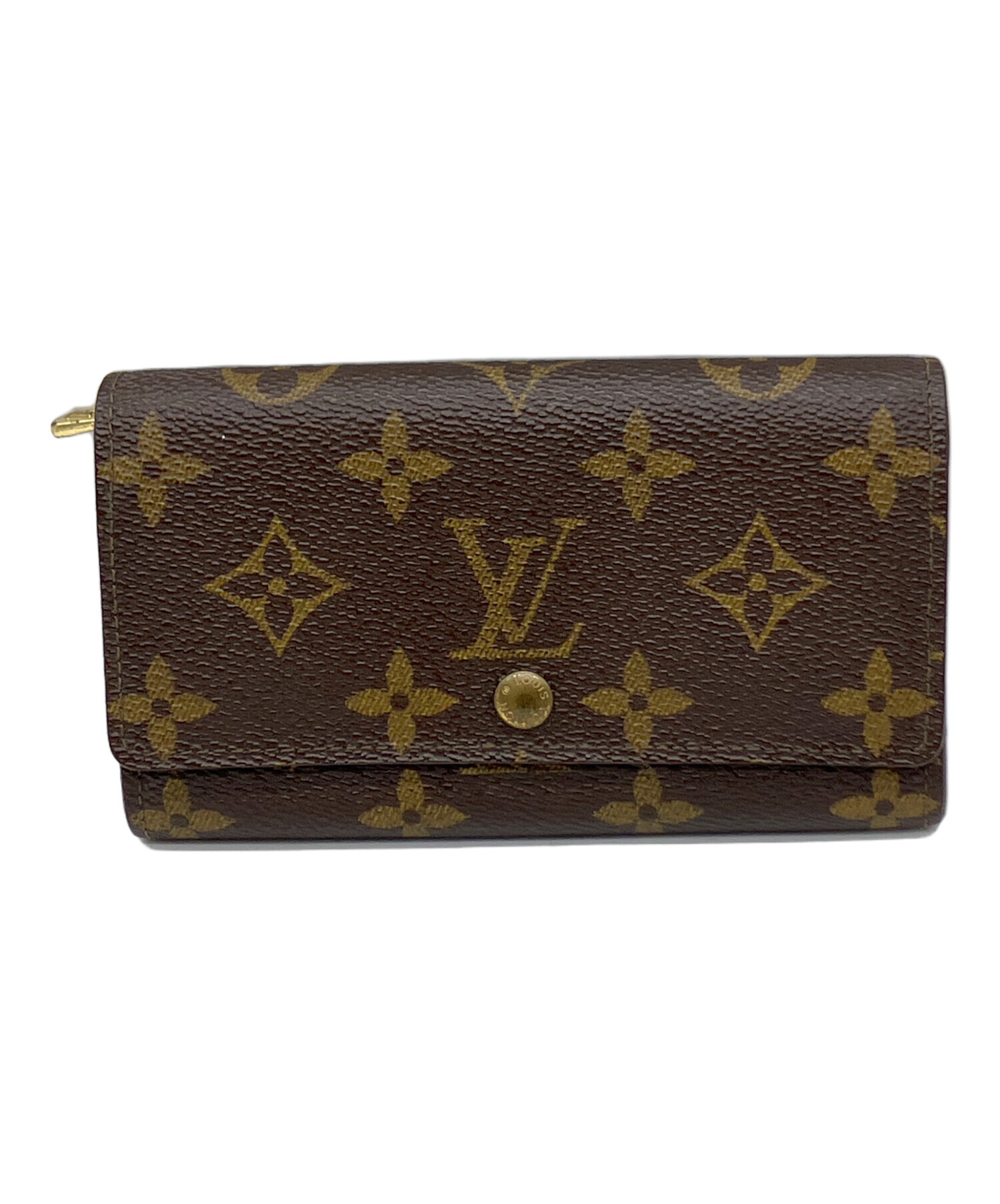 ☆訳アリ Louis Vuitton ルイヴィトン ポルト モネ・ジップ 中古・古着通販】LOUIS VUITTON (ルイ ヴィトン) ポルトモネ・ジップ
