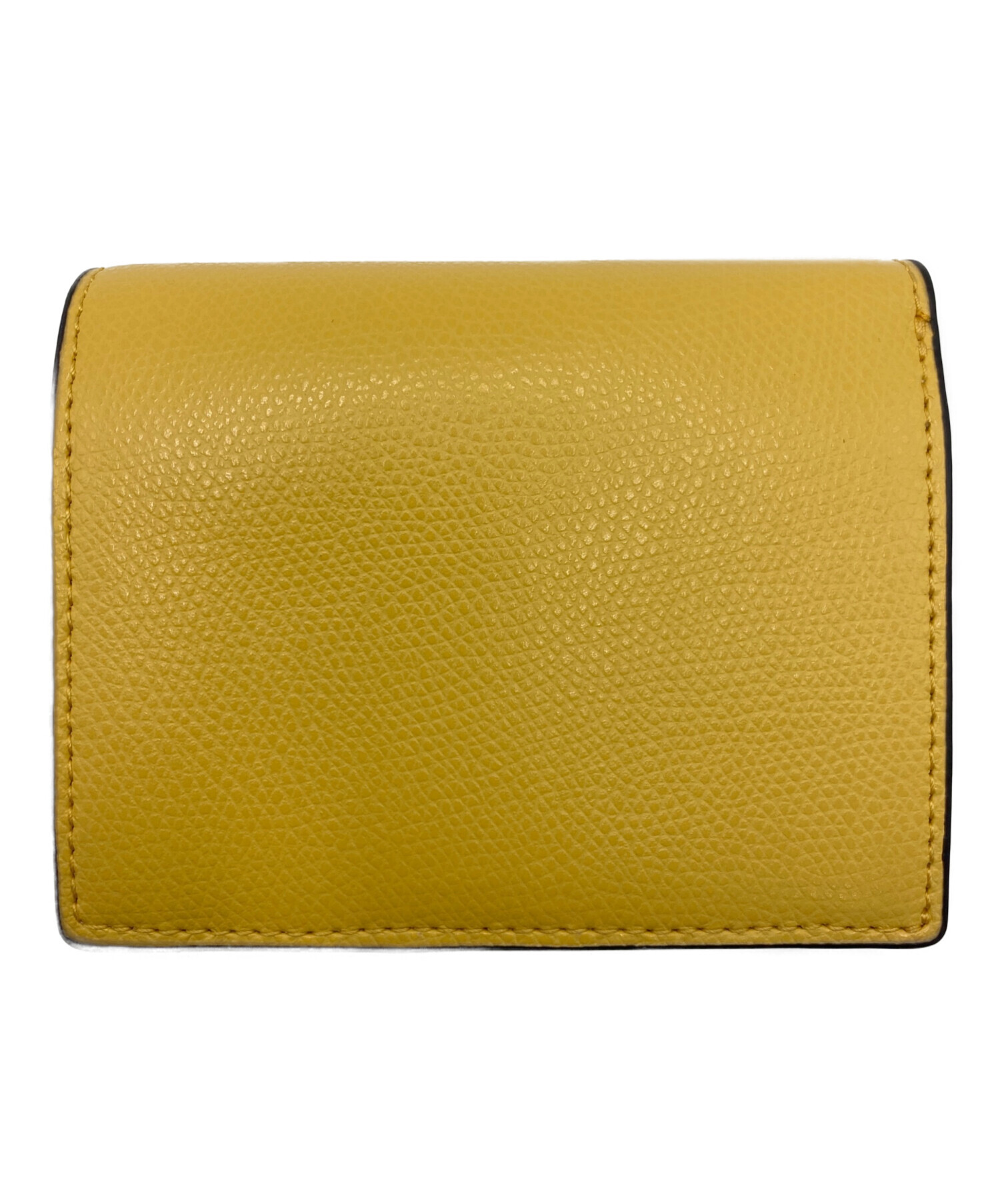 中古・古着通販】FURLA (フルラ) 2つ折り財布 イエロー｜ブランド