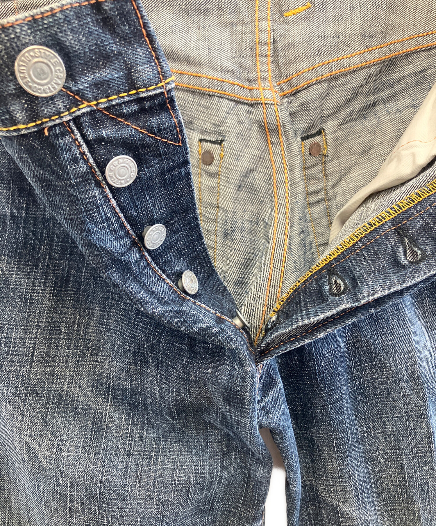 中古・古着通販】EVISU (エヴィス) デニムパンツ インディゴ サイズ:30