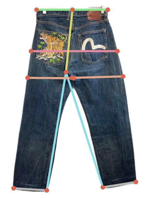 中古・古着通販】EVISU (エヴィス) デニムパンツ インディゴ サイズ:30