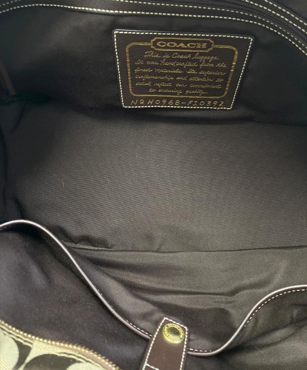 中古・古着通販】COACH (コーチ) 2WAYボストンバッグ ベージュ