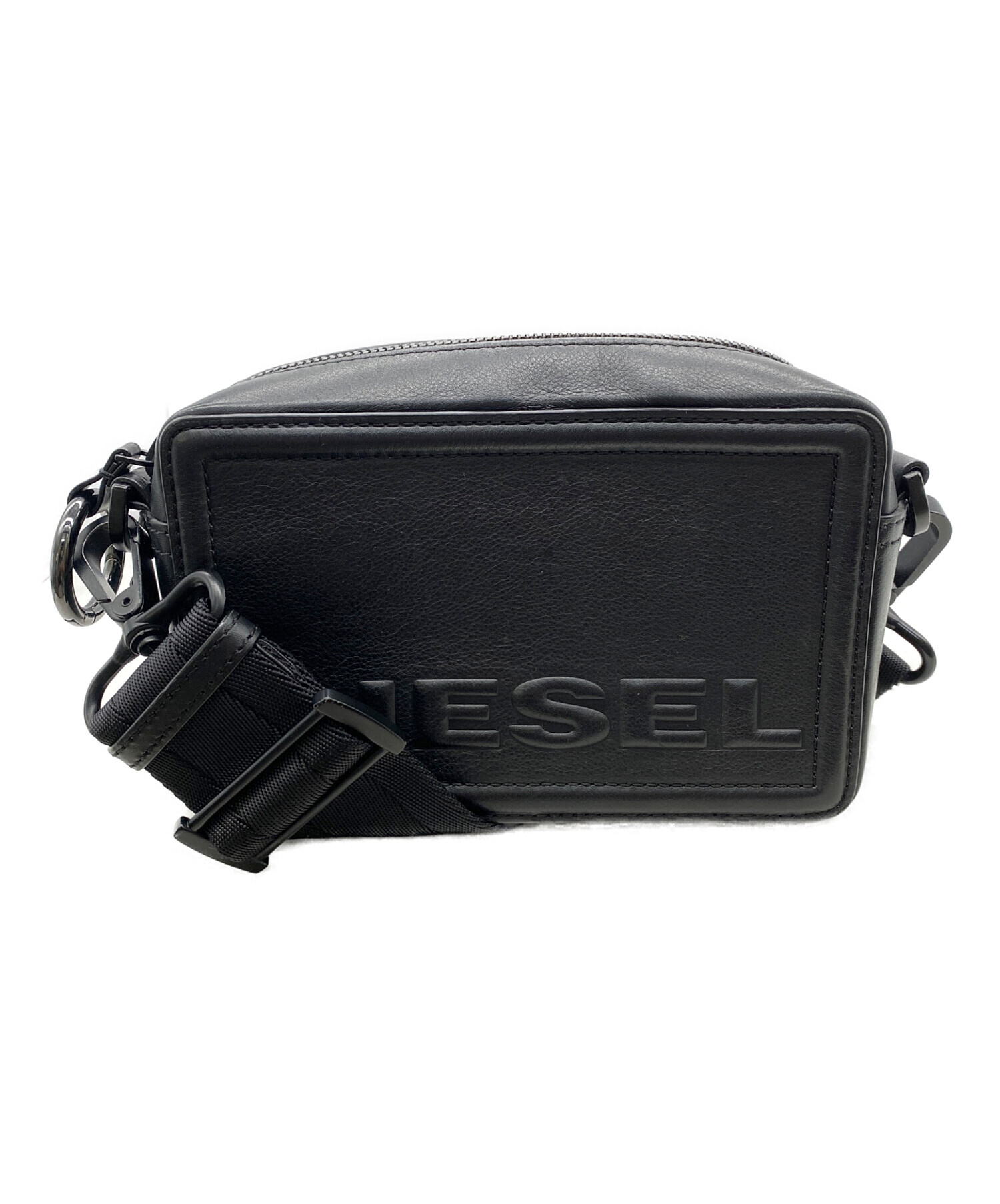 中古・古着通販】DIESEL (ディーゼル) エンボスロゴショルダーバッグ