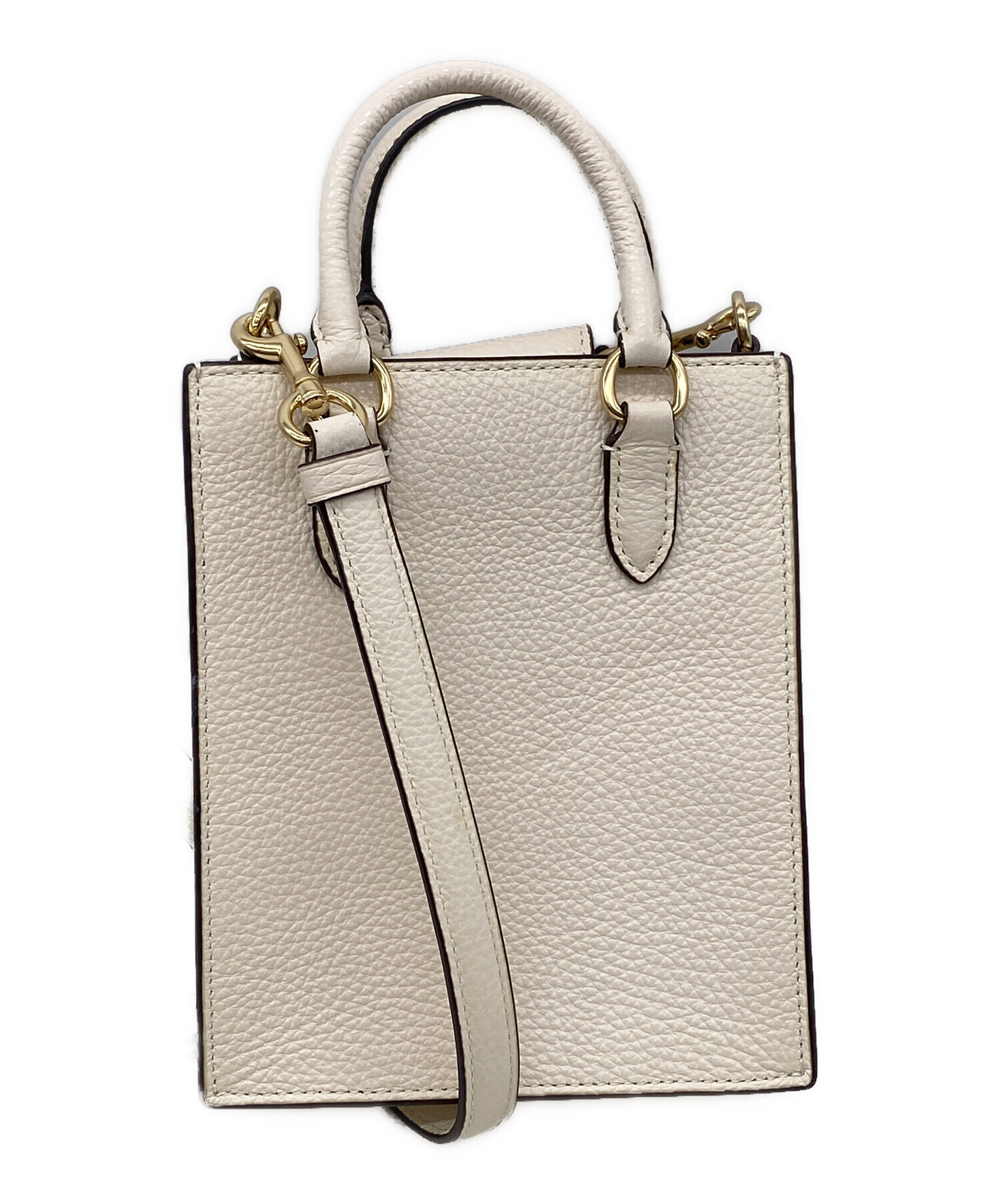 中古・古着通販】COACH (コーチ) ショルダーバッグ アイボリー