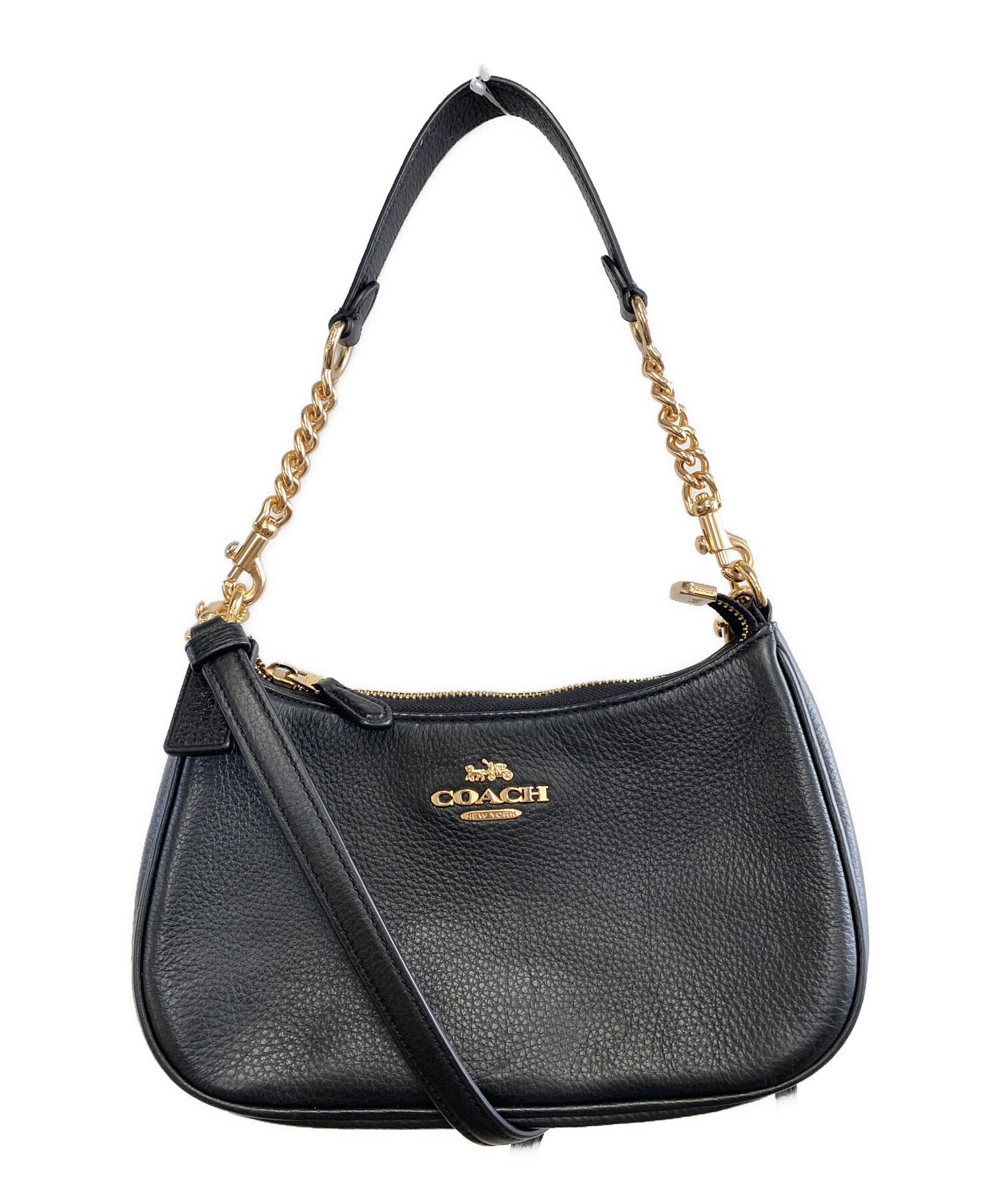 中古・古着通販】COACH (コーチ) ショルダーバッグ ブラック｜ブランド