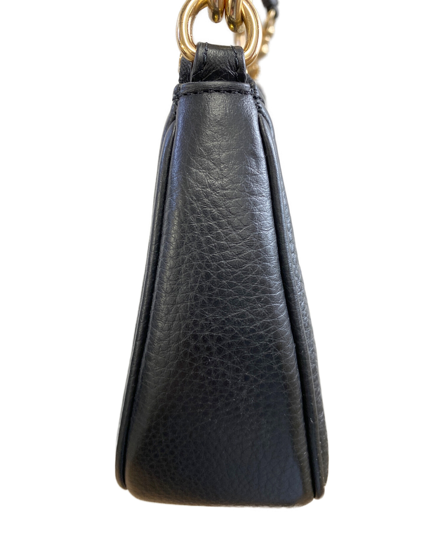 美品 コーチ COACH リバーシブルショルダーバッグ 30-25120208 中古・古着通販】COACH (コーチ) ショルダーバッグ ブラック｜ブランド