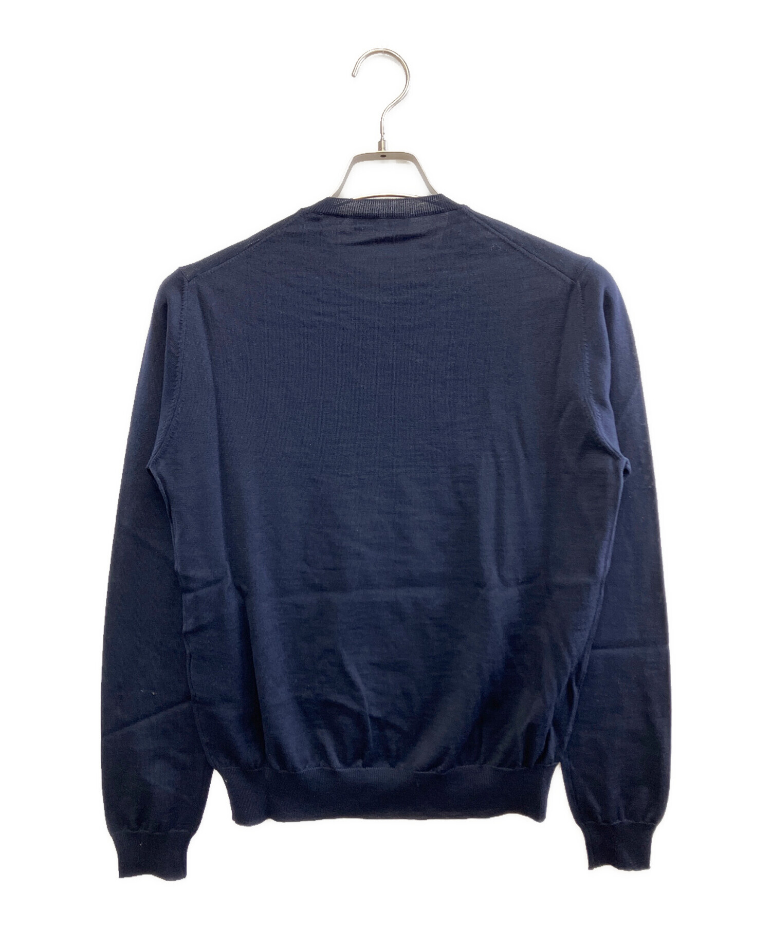 中古・古着通販】PRADA (プラダ) 薄手ニット ネイビー サイズ:44