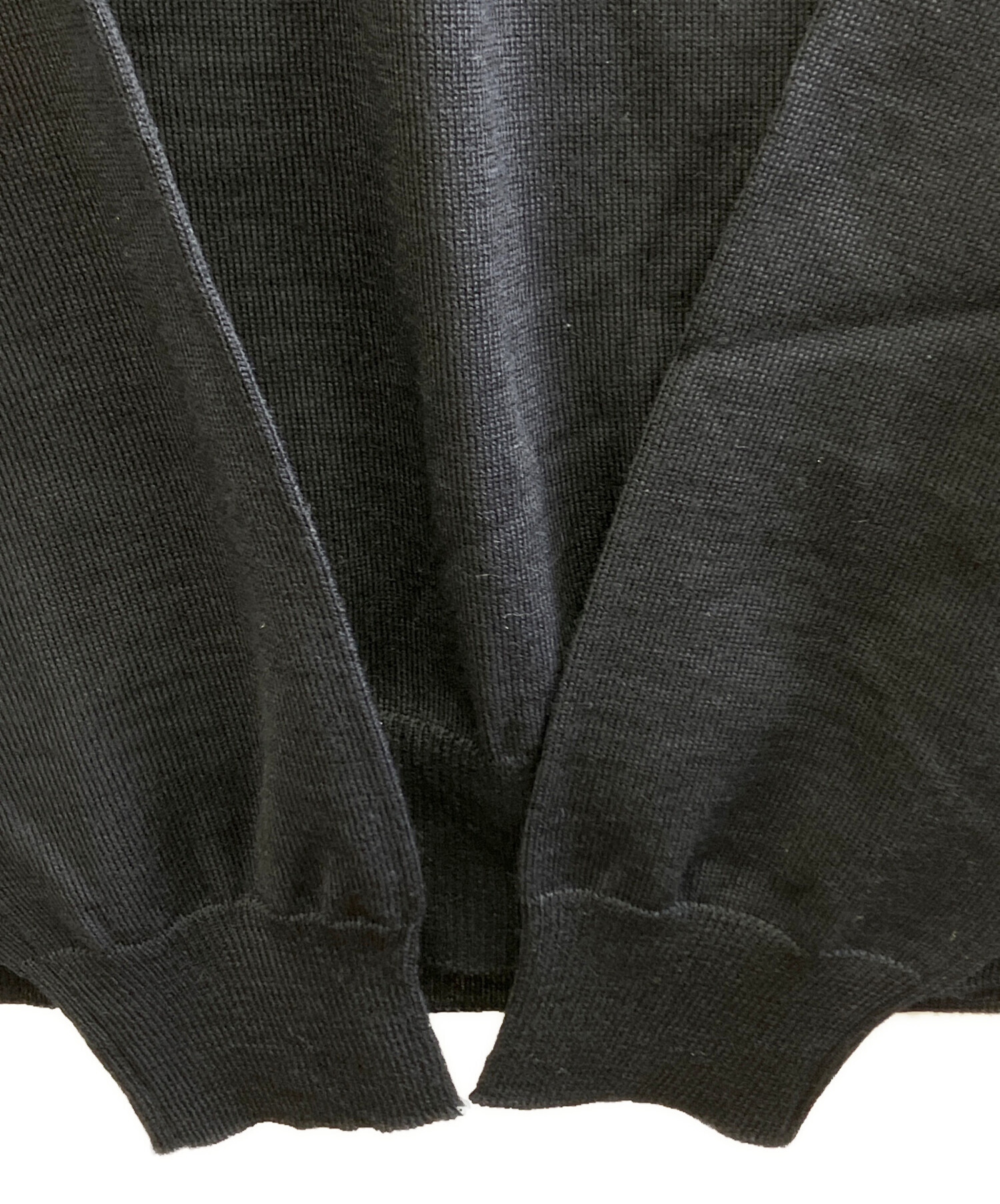 中古・古着通販】PRADA (プラダ) 薄手ニット ネイビー サイズ:44