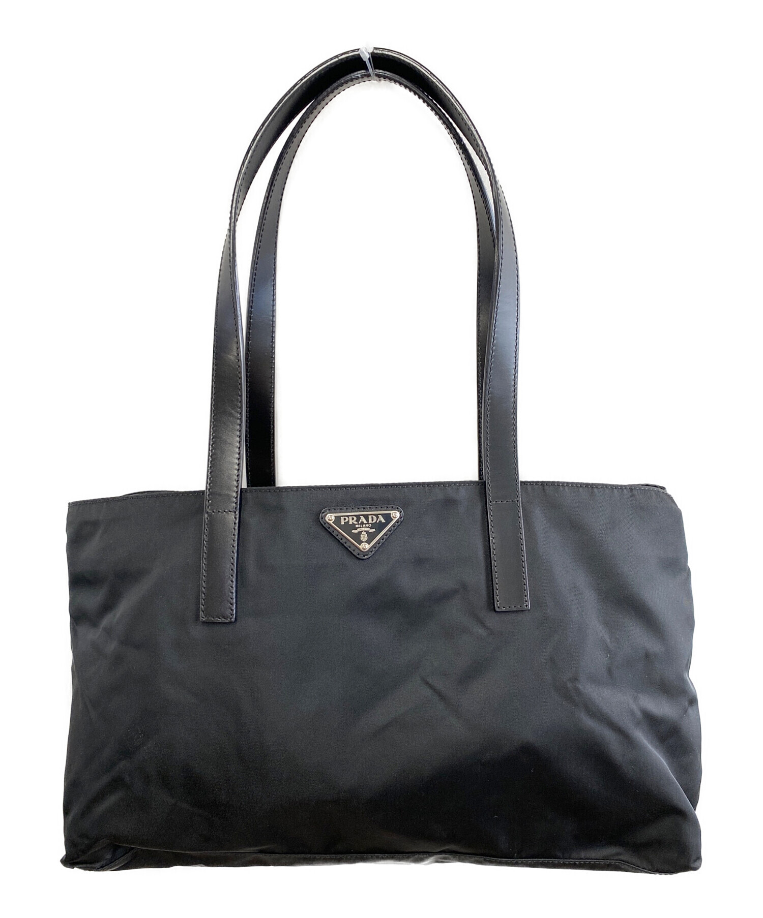 【正規品】PRADA トートバッグ中古 中古・古着通販】PRADA (プラダ) トートバッグ ブラック｜ブランド