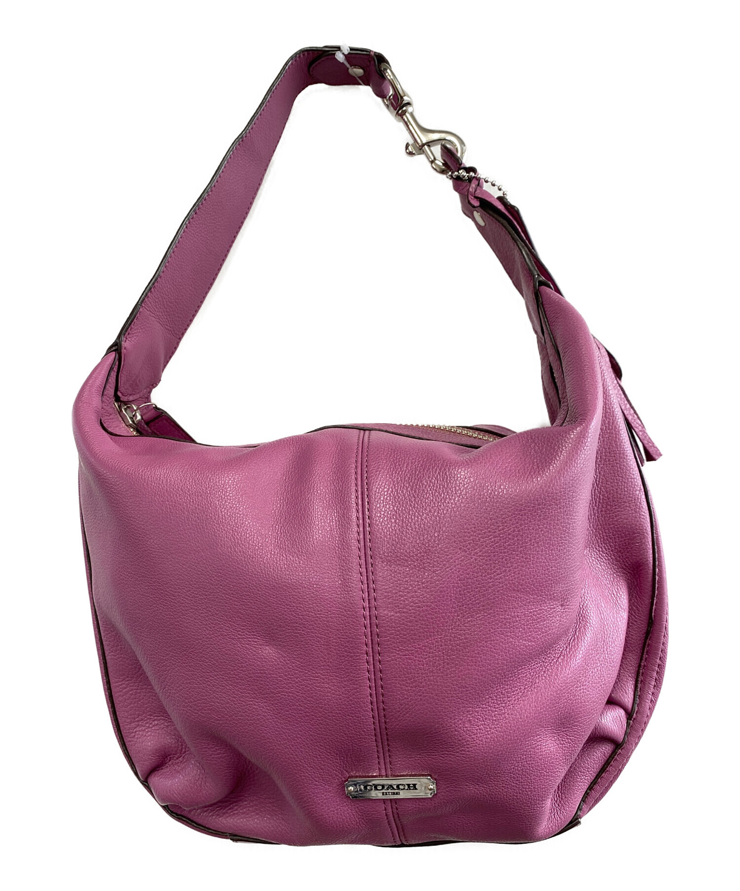 中古・古着通販】COACH (コーチ) ワンショルダーバッグ パープル 