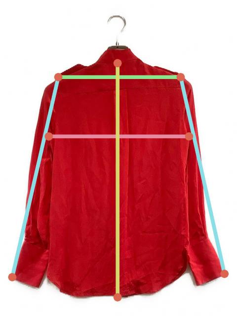 アレキサンダー マックイーン ドッキングシャツ 長袖 BDシャツ ツートンカラー 中古・古着通販】ALEXANDER McQUEEN (アレキサンダーマックイーン