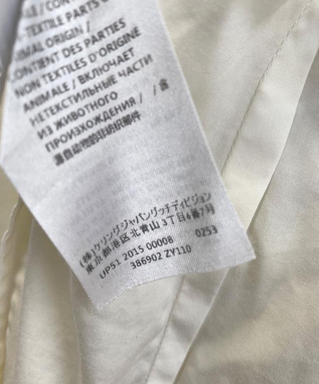 中古・古着通販】GUCCI (グッチ) 長袖シャツ ホワイト サイズ:36