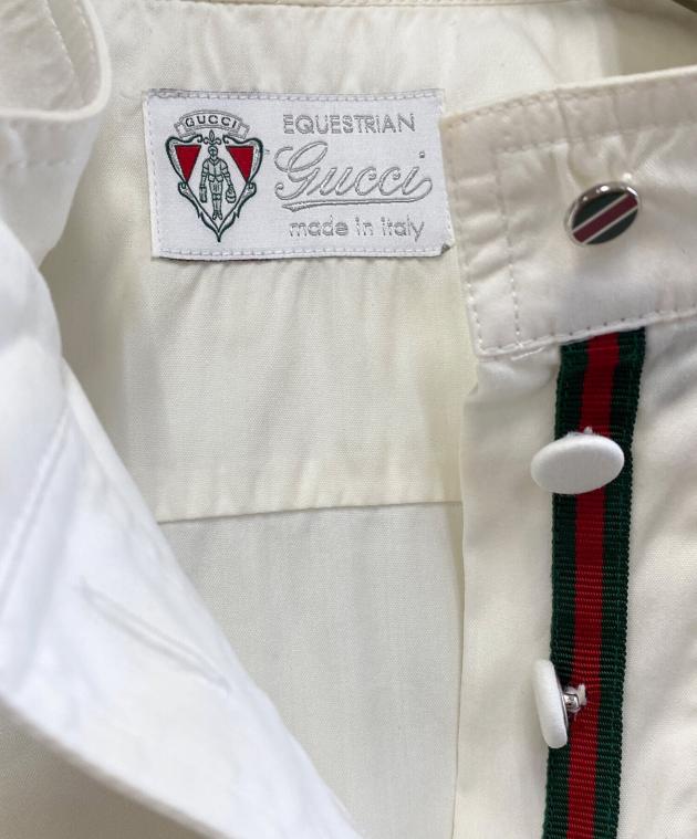 売切価格　美品　グッチ　長袖シャツ　Yシャツ 中古・古着通販】GUCCI (グッチ) 長袖シャツ ホワイト サイズ:36