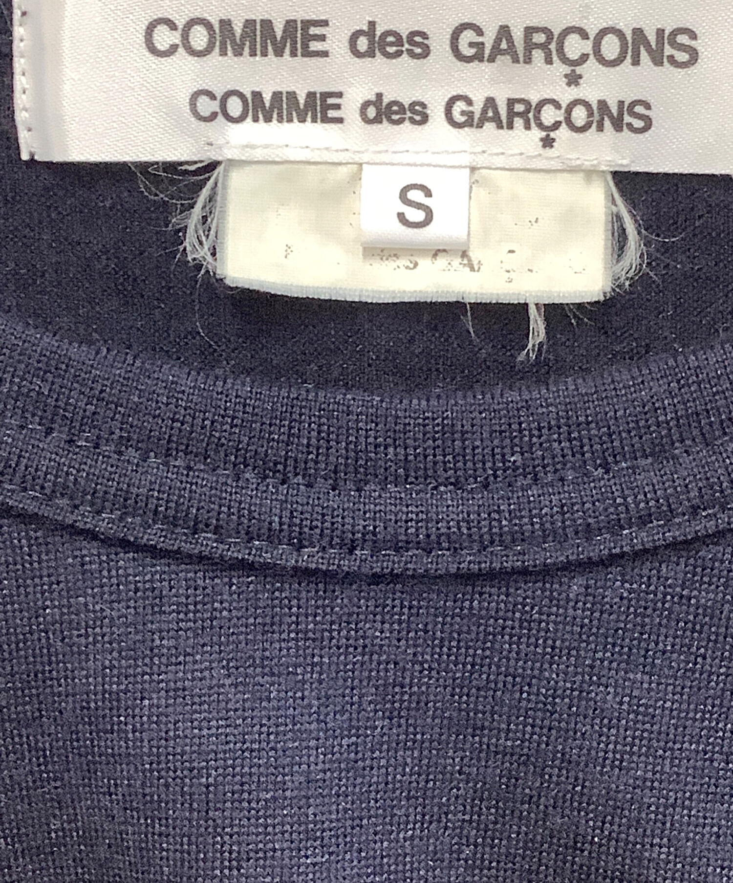 ブランド古着！80's フランス製 COMME des GARCONSカットソー 中古・古着通販】COMME des GARCONS (コムデギャルソン) 長袖