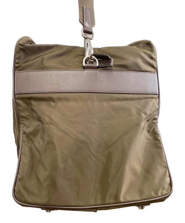 中古・古着通販】PRADA (プラダ) ナイロンボストンバッグ ブラウン