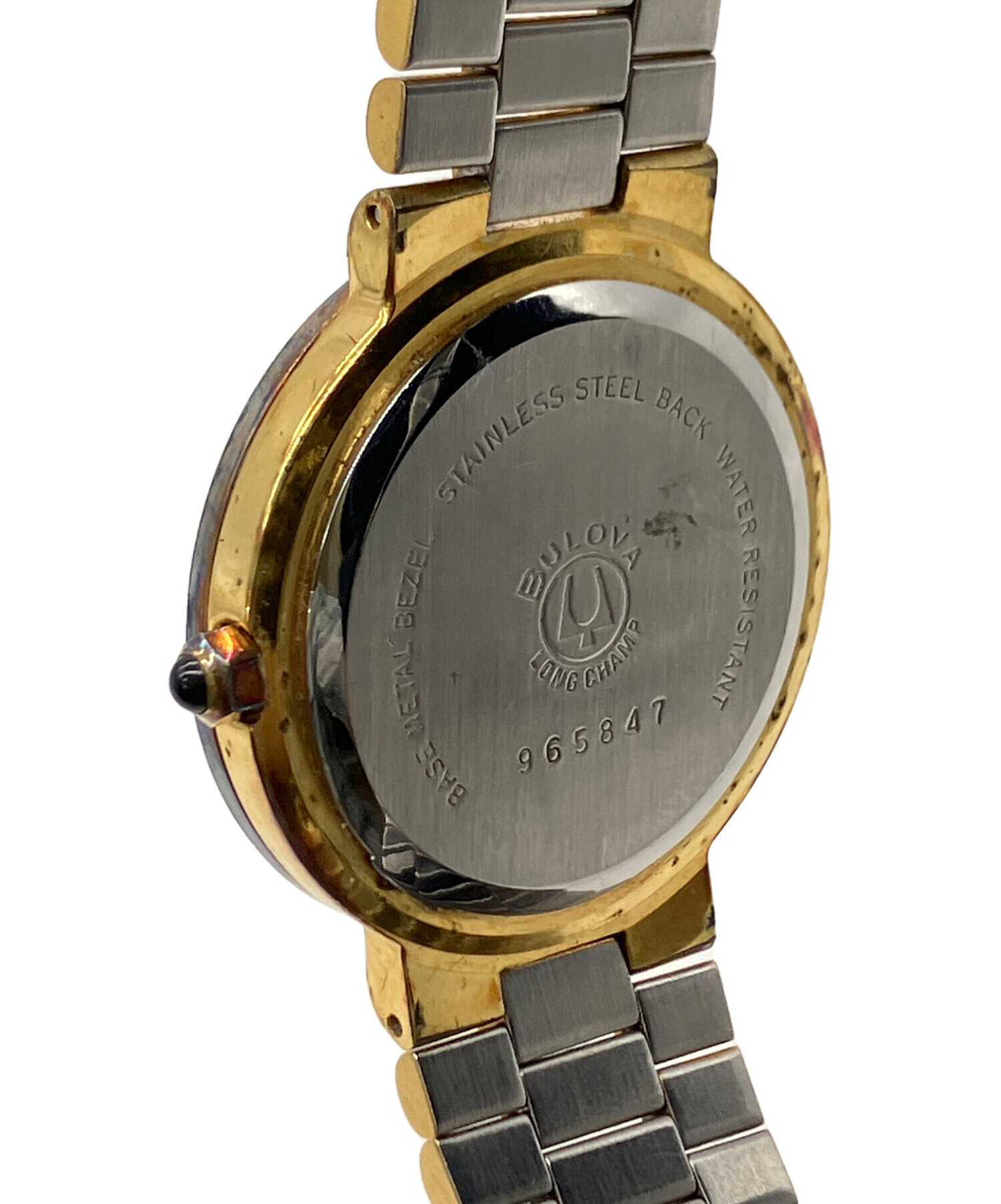 中古・古着通販】BULOVA (ブローバ) 腕時計 ゴールド｜ブランド・古着
